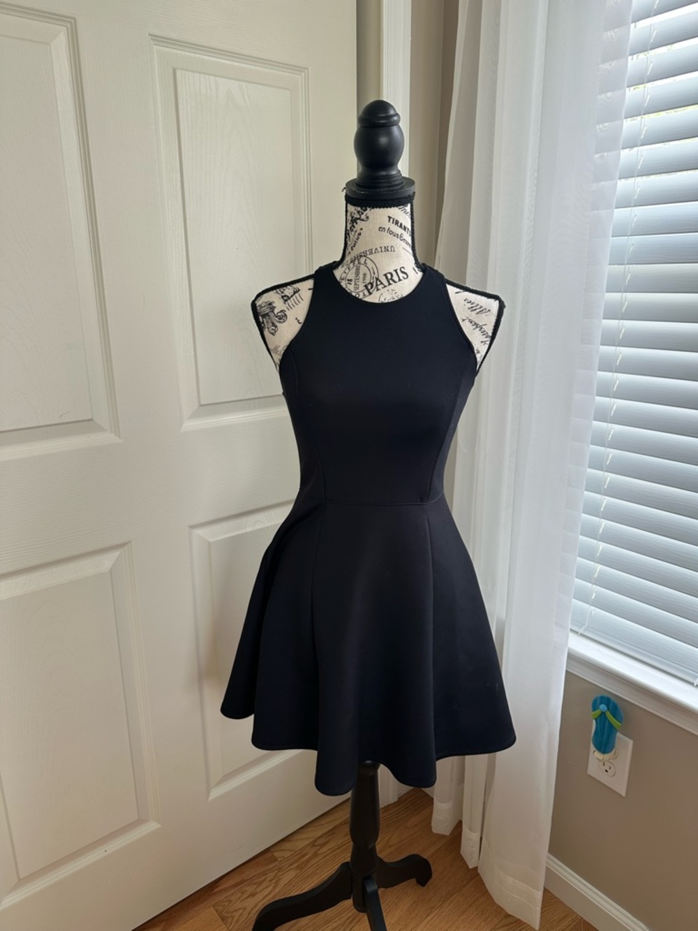 Hollister Black Halter Top Dress